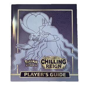 Pokémon Player’s Guide Chilling Reign Sword & Shield ETB Booklet TCG Guide New